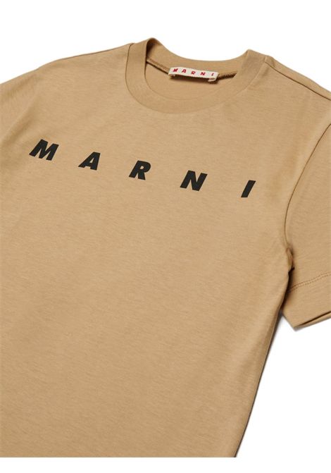 T-shirt con logo MARNI KIDS | M002MV M00RF0M715